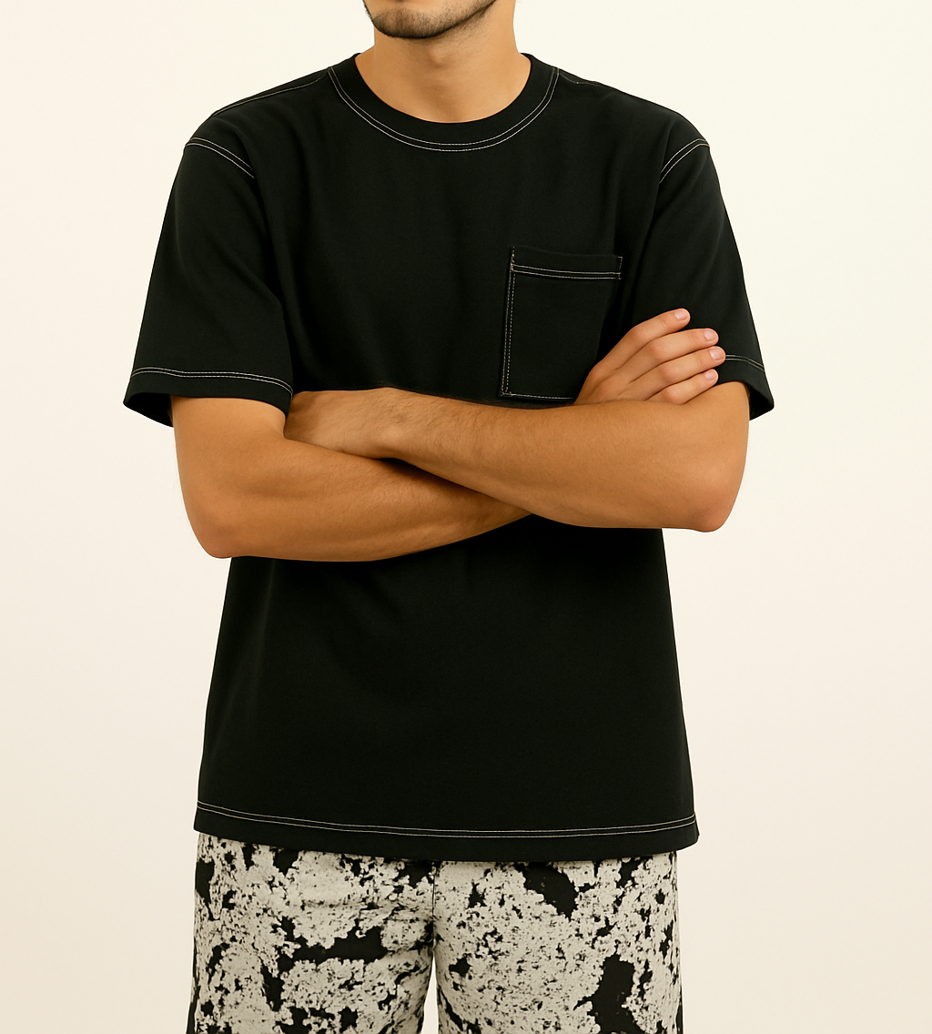 Oversized Black with pocket